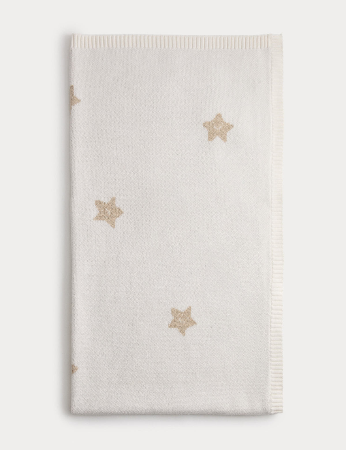 Soft star print baby shawl imported from the UK