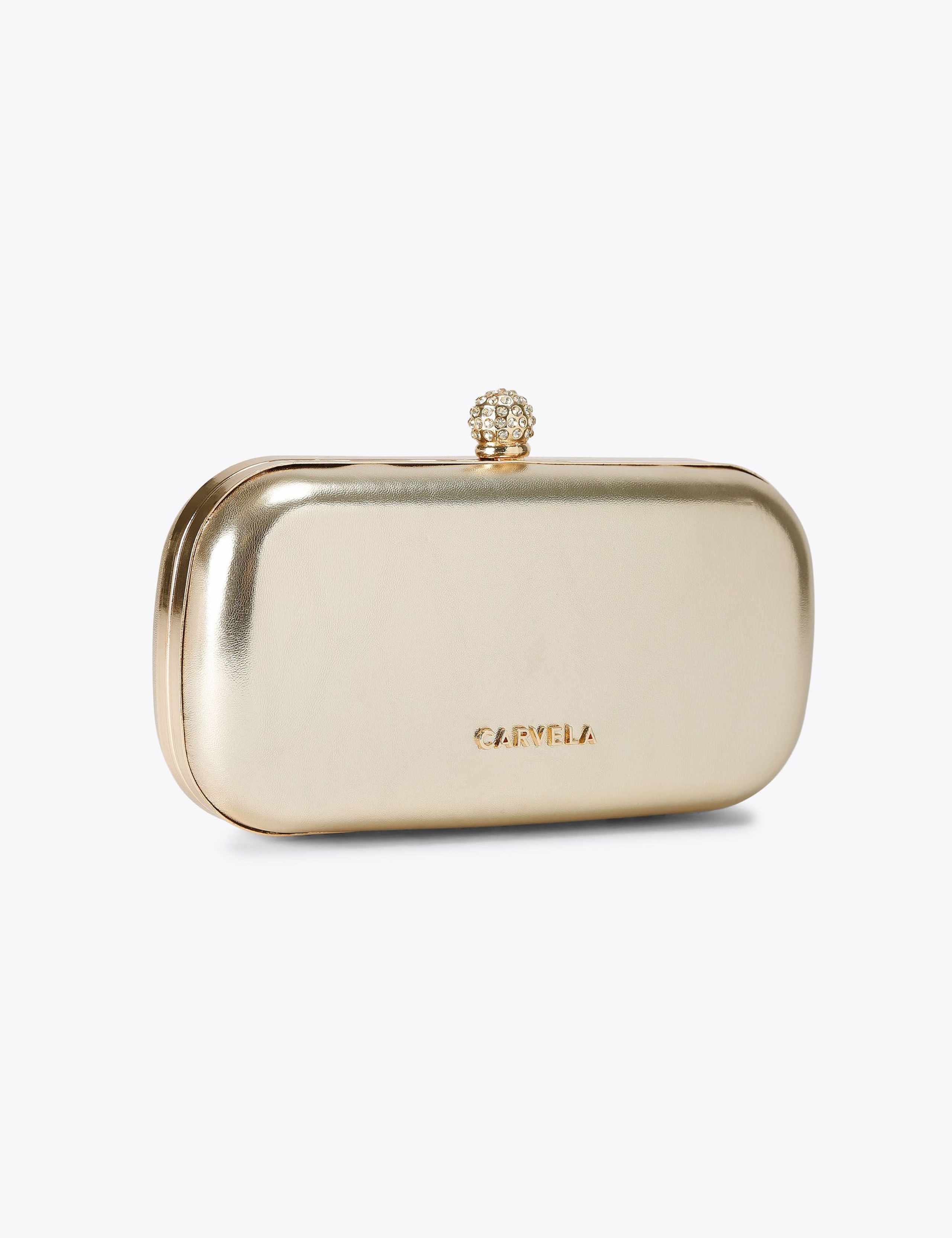 Carvela starfish clutch bag with detachable chain - British product