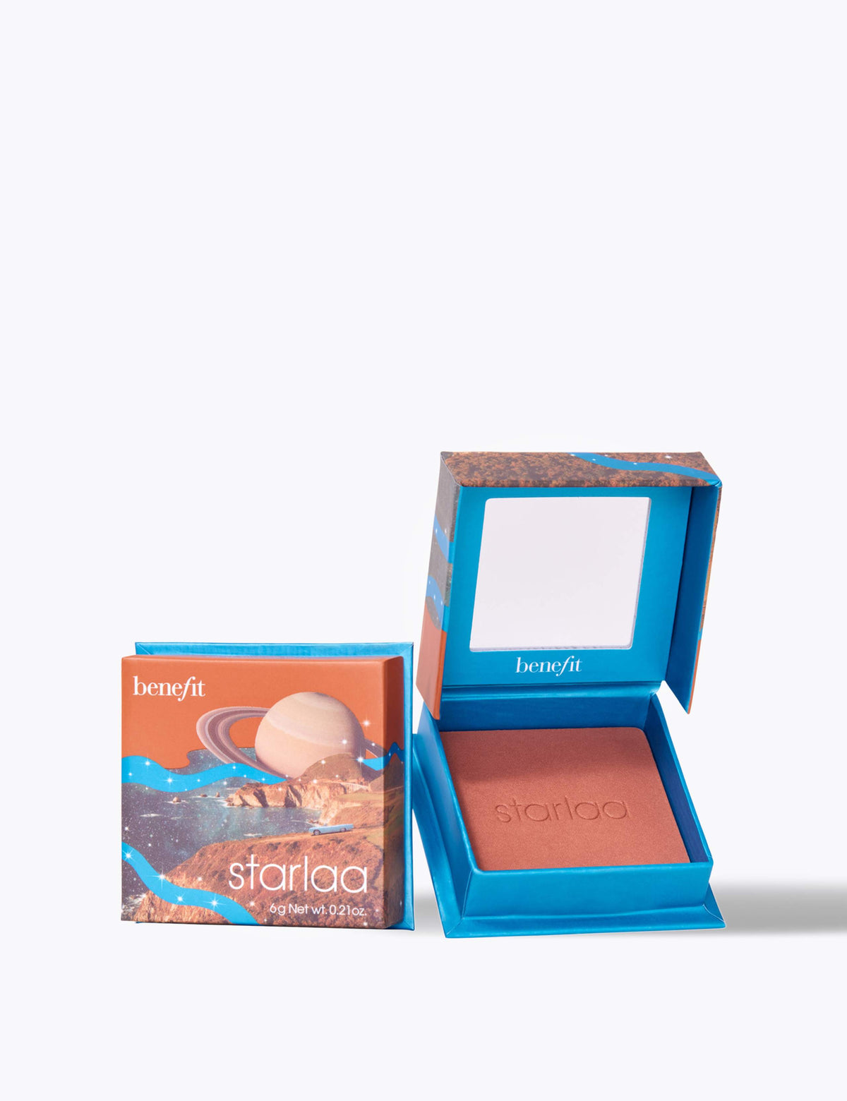 Benefit powder blush in rosy bronze shade 6g (British brand)