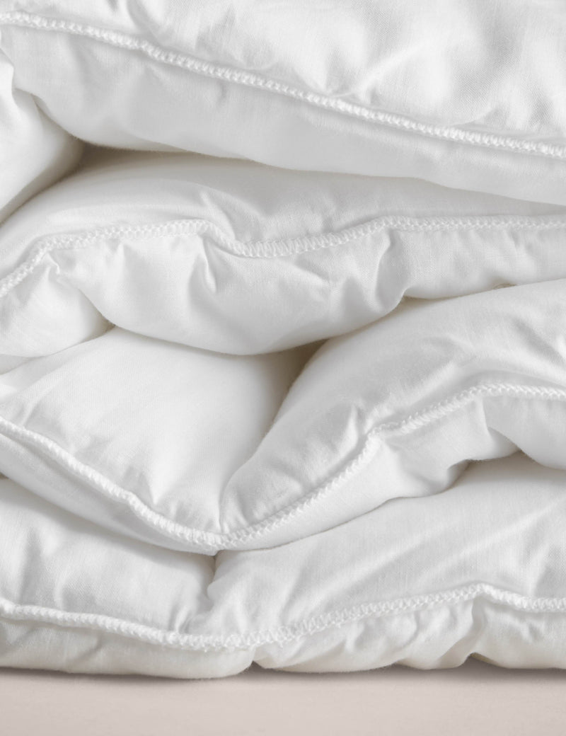 Stay Cool 10.5 tog duvet with cotton cover - British product