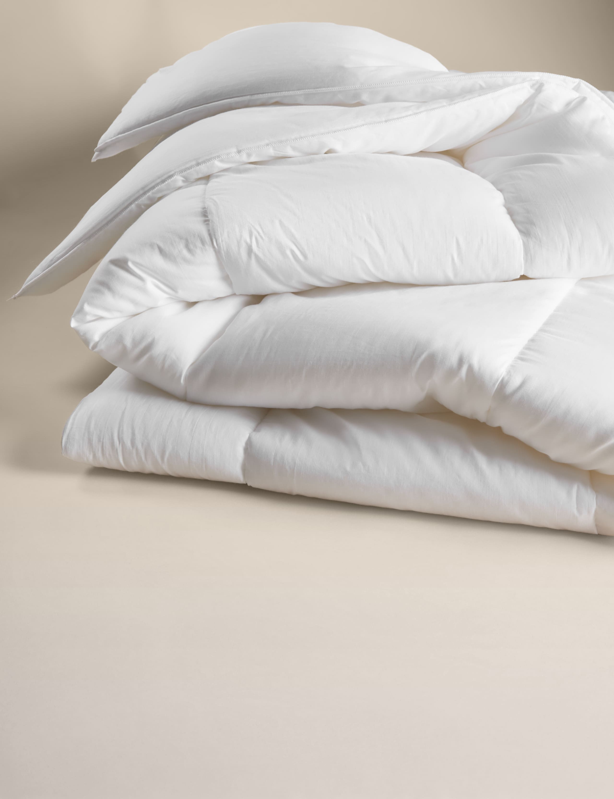 Stay Cool 10.5 tog duvet with cotton cover - British product