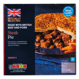 Specially Selected gluten-free steak pie 500g, UK version