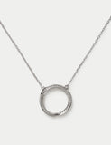 Sterling silver earring necklace set - British product