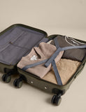 Stockholm 4 wheel hard shell cabin suitcase, UK version