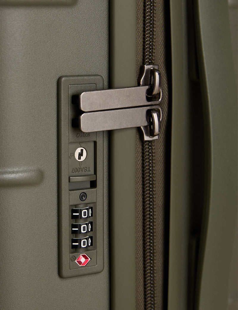 Stockholm 4 wheel hard shell cabin suitcase, UK version