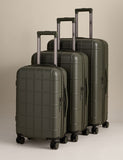 Stockholm 4 wheel hard shell large suitcase - British product