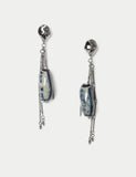 M&S Stone Drop Earrings mixed material, UK version