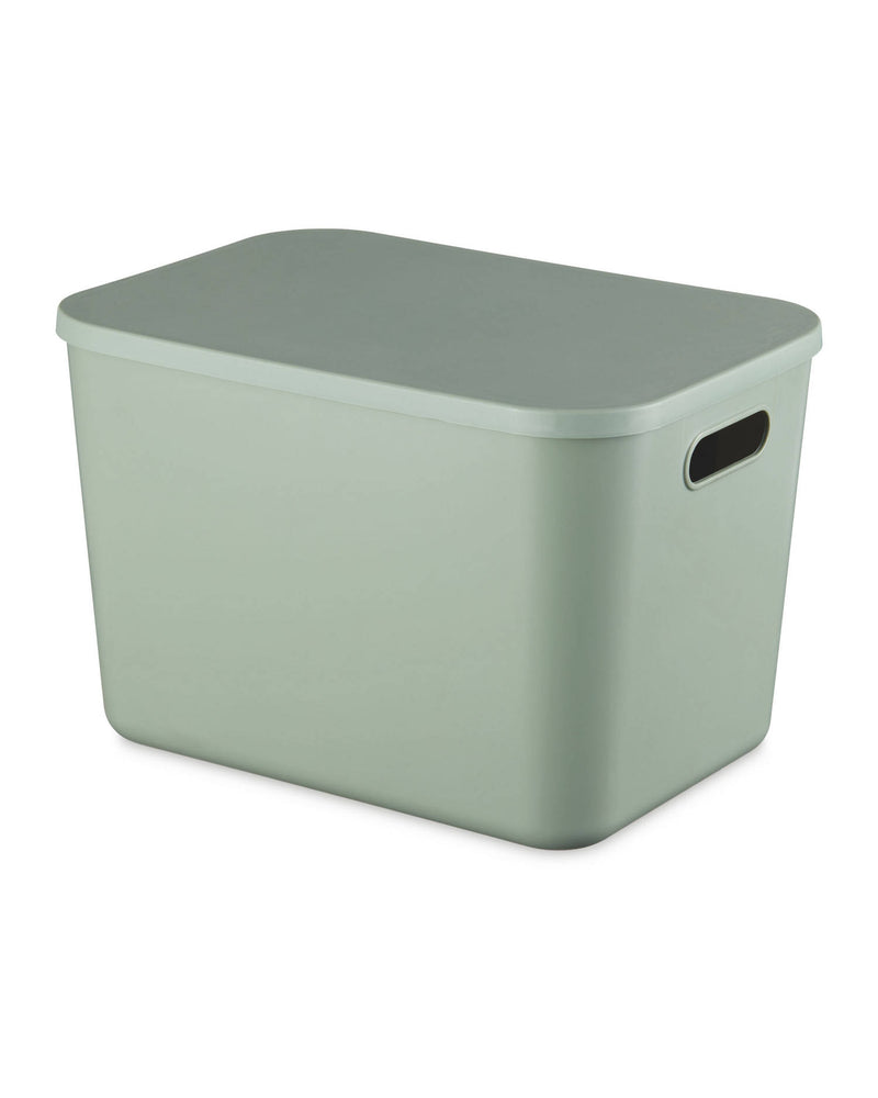 Multi-Purpose Storage Box with Lid 2 Pack
