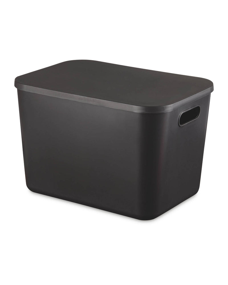 Multi-Purpose Storage Box with Lid 2 Pack