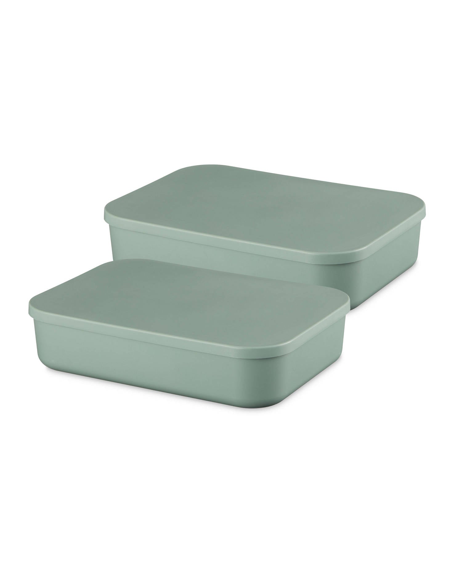 Multi-Purpose Storage Box with Lid 2 Pack