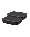 Storage Box with Lid 2 Pack Multi-Purpose Storage Bin