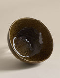 Stoneware reactive glaze cereal bowl for breakfast (British brand)