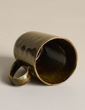 Straight side reactive glaze stoneware mug (British brand)