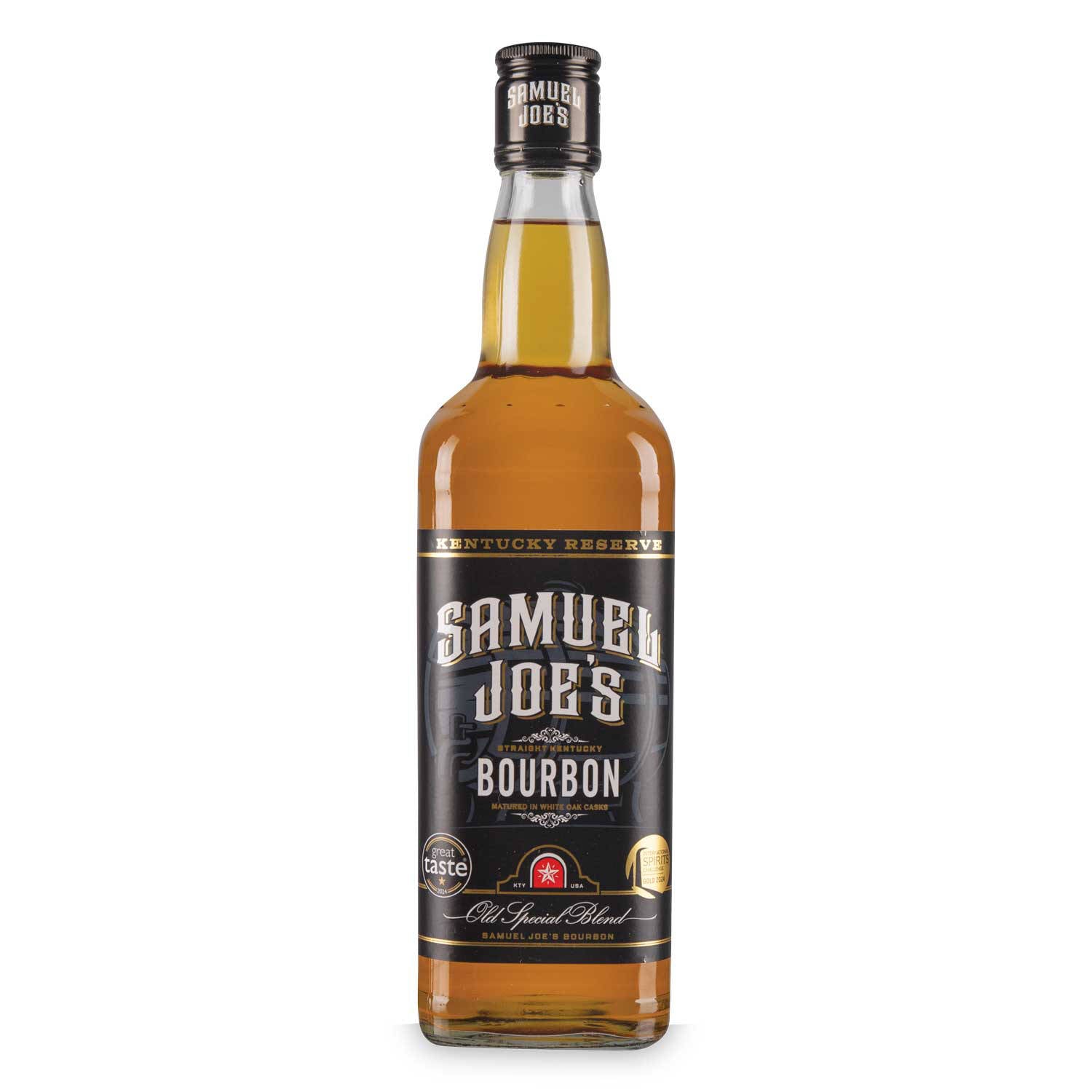 Straight Kentucky bourbon whiskey spirit - British product