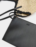 M&S straw colour block shoulder bag, UK version