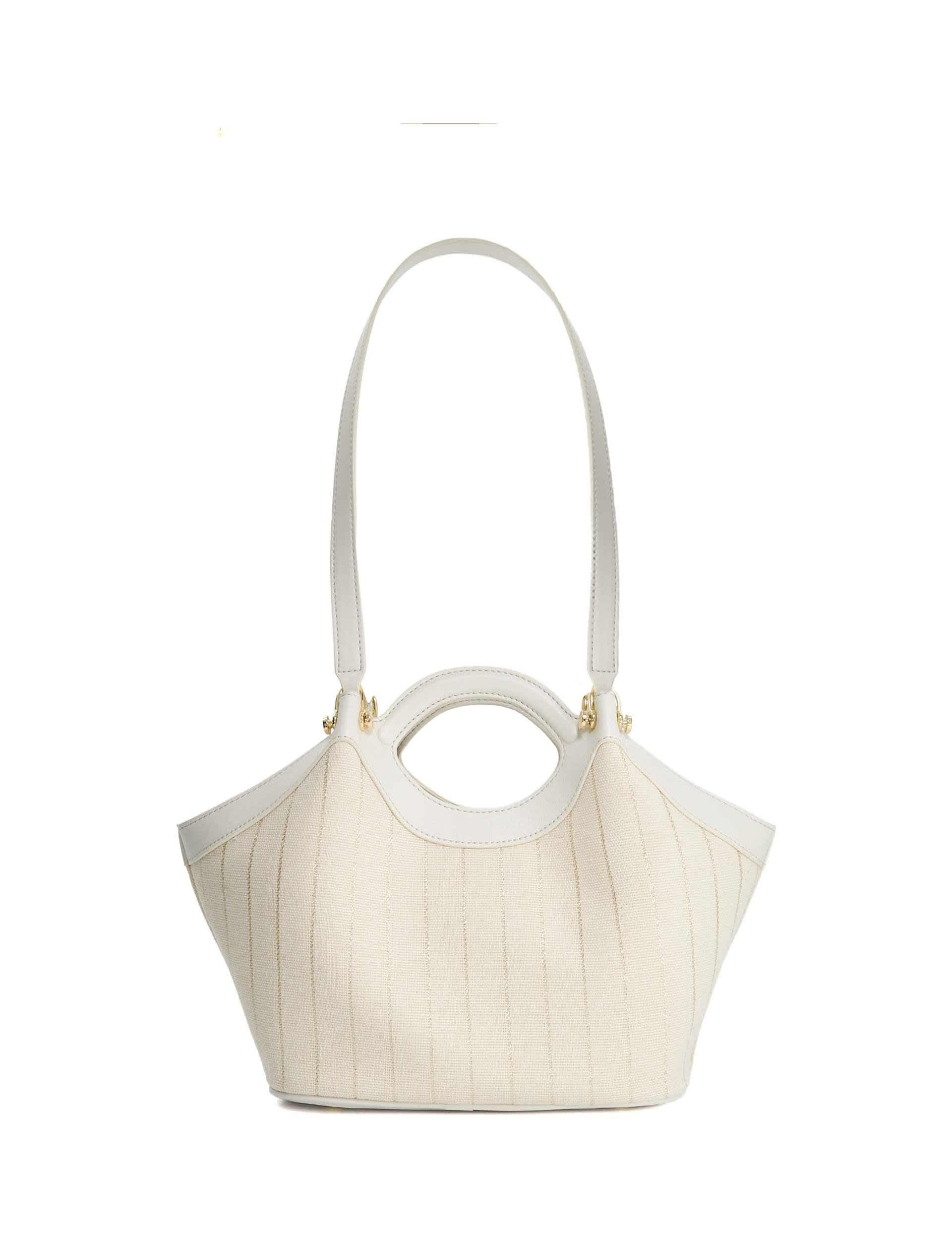 Dune London strawberry charm striped cross body tote bag, UK version