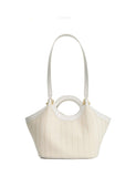 Dune London strawberry charm striped cross body tote bag, UK version