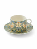 Morris & Co Strawberry Thief Cup and Saucer (British brand)