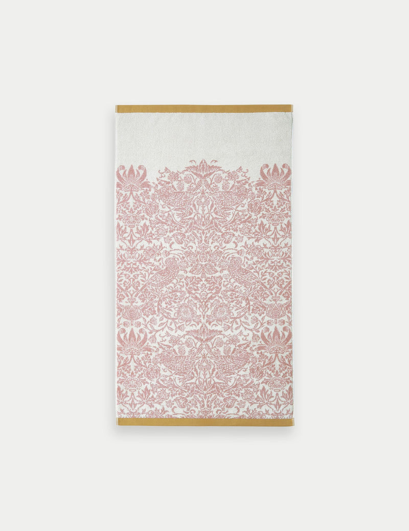 William Morris Strawberry Thief pure cotton towel - British product