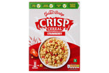Strawberry Crisp Cereal, a vegetarian breakfast cereal, UK version