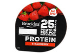 Strawberry protein yogurt low fat gluten free snack (British brand)