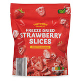Strawberry slices snack, imported from the UK