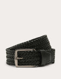 M&S stretch leather plaited belt (British brand)