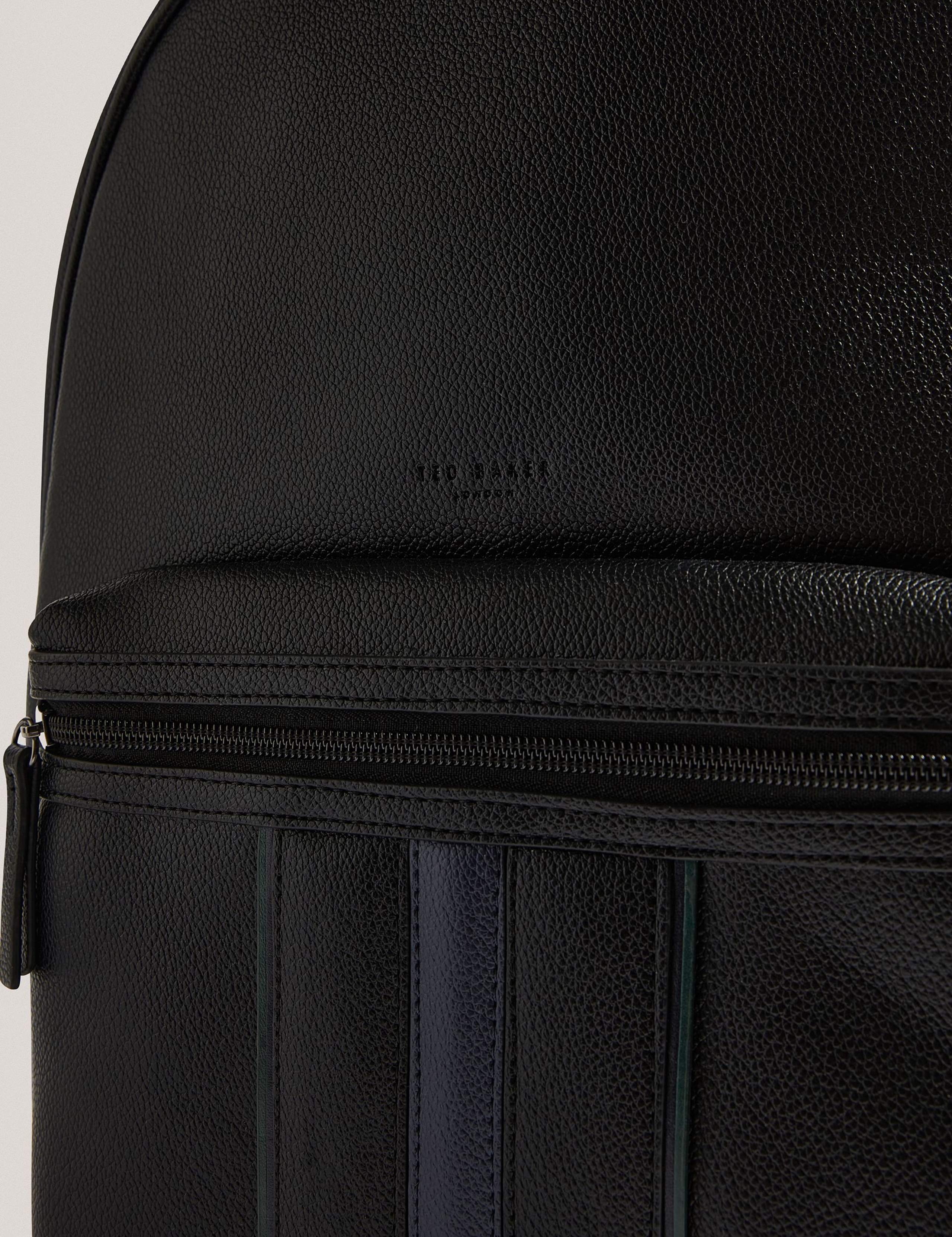 Ted Baker Stripe backpack with adjustable straps, imported from the UK