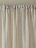 Laura Ashley sheer voile stripe curtain panel, UK version