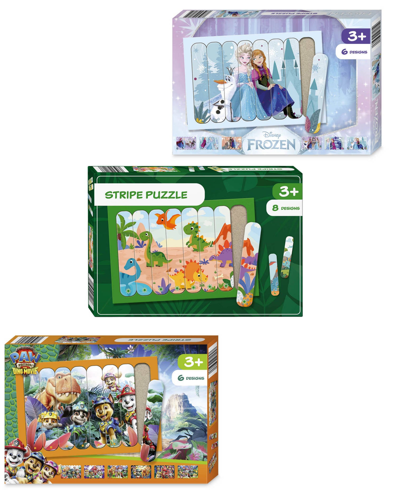 Stripe Puzzle for kids ages 3 plus - British product