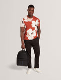Ted Baker striped backpack (British brand)