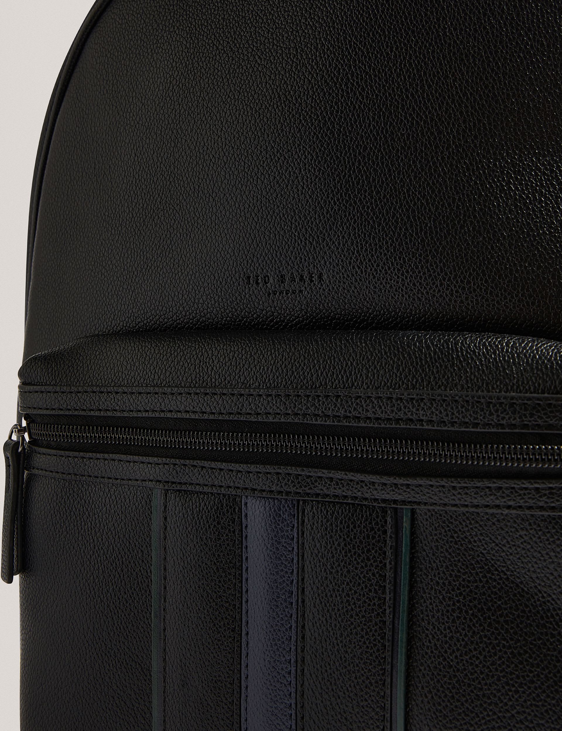 Ted Baker striped backpack (British brand)