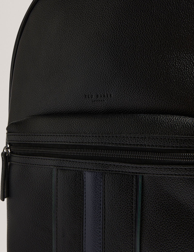 Ted Baker striped backpack (British brand)