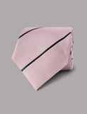 Hawes & Curtis striped pure silk tie 8cm, imported from the UK