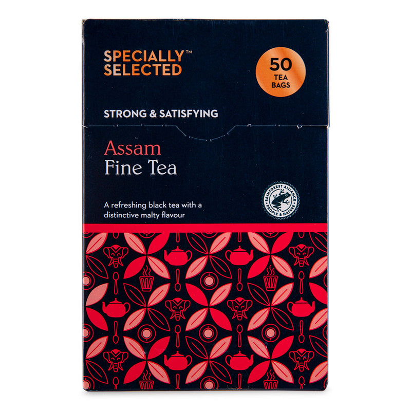 Strong & Satisfying Assam fine tea 50 pack (British brand)