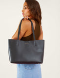 Accessorize structured tote bag PVC, imported from the UK