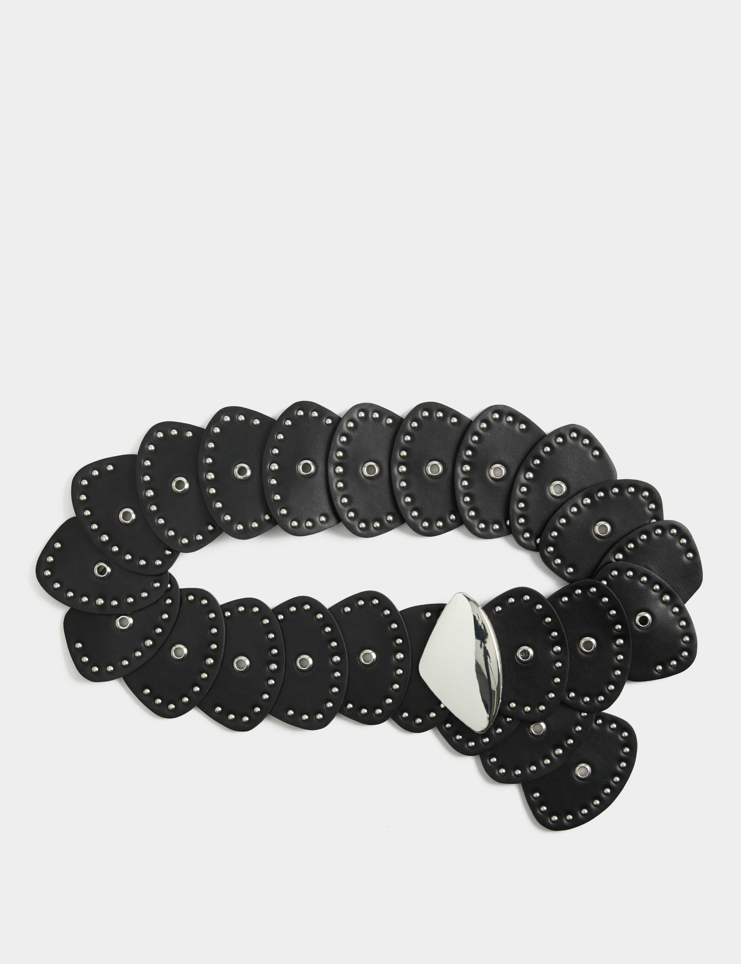 M&S studded waist belt 8mm width - British product