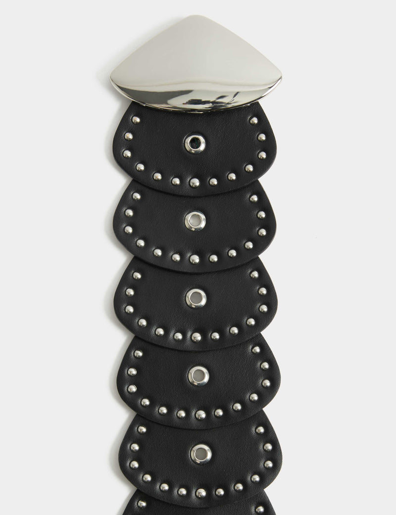 M&S studded waist belt 8mm width - British product