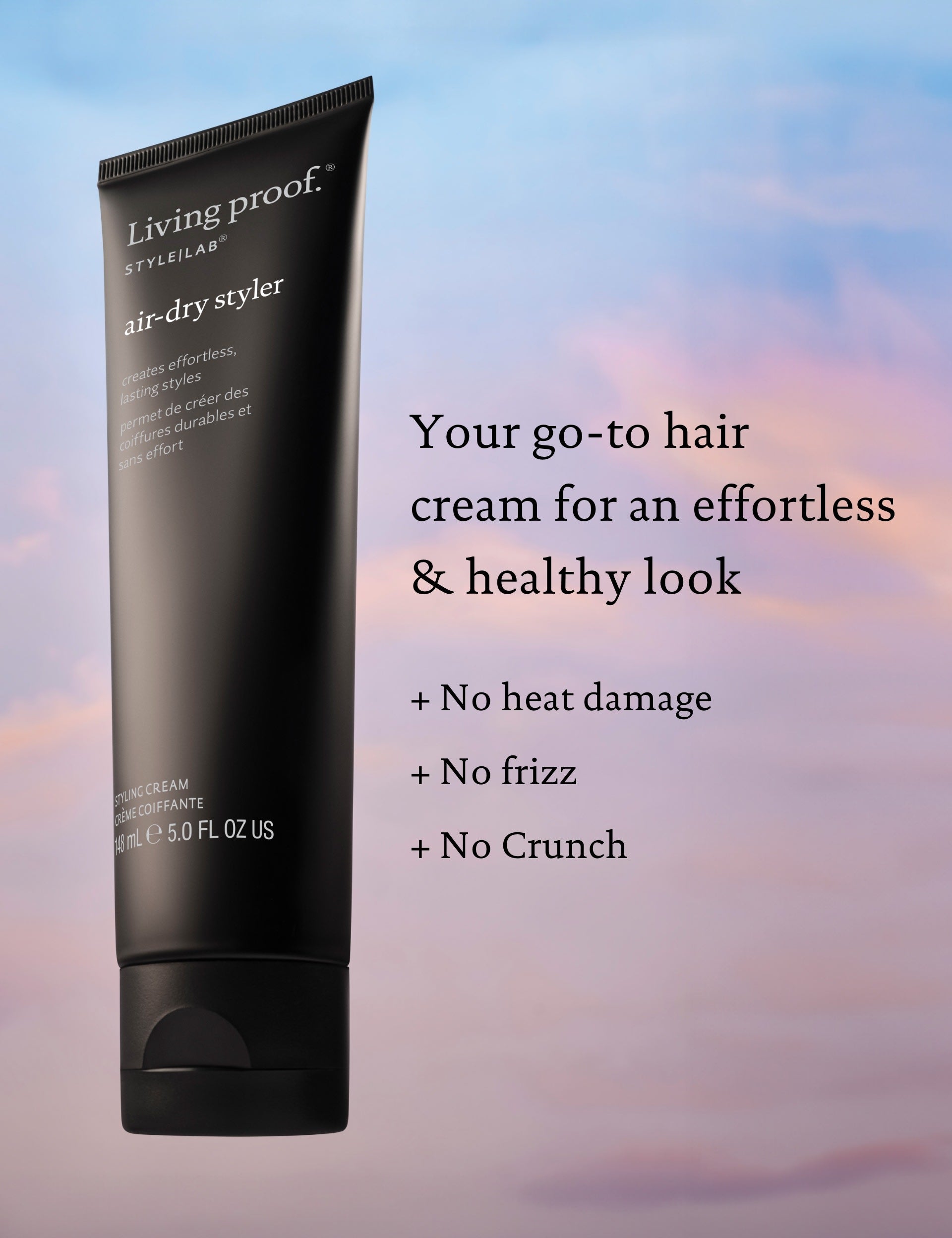 Style Lab Air-Dry Styler hair styling cream 148ml (British brand)