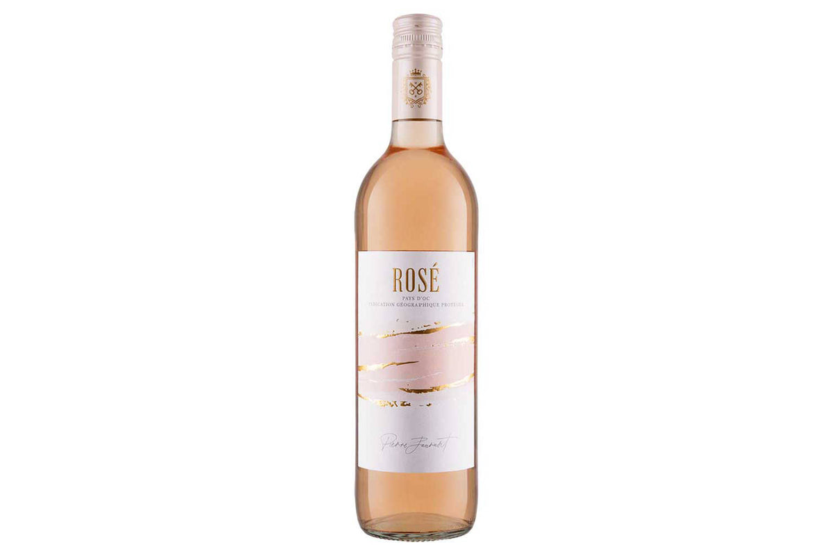 Sud de France Rosé wine 12.5% ABV - British product
