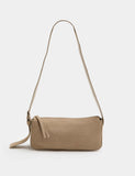 Autograph suede boxy sling bag (British brand)