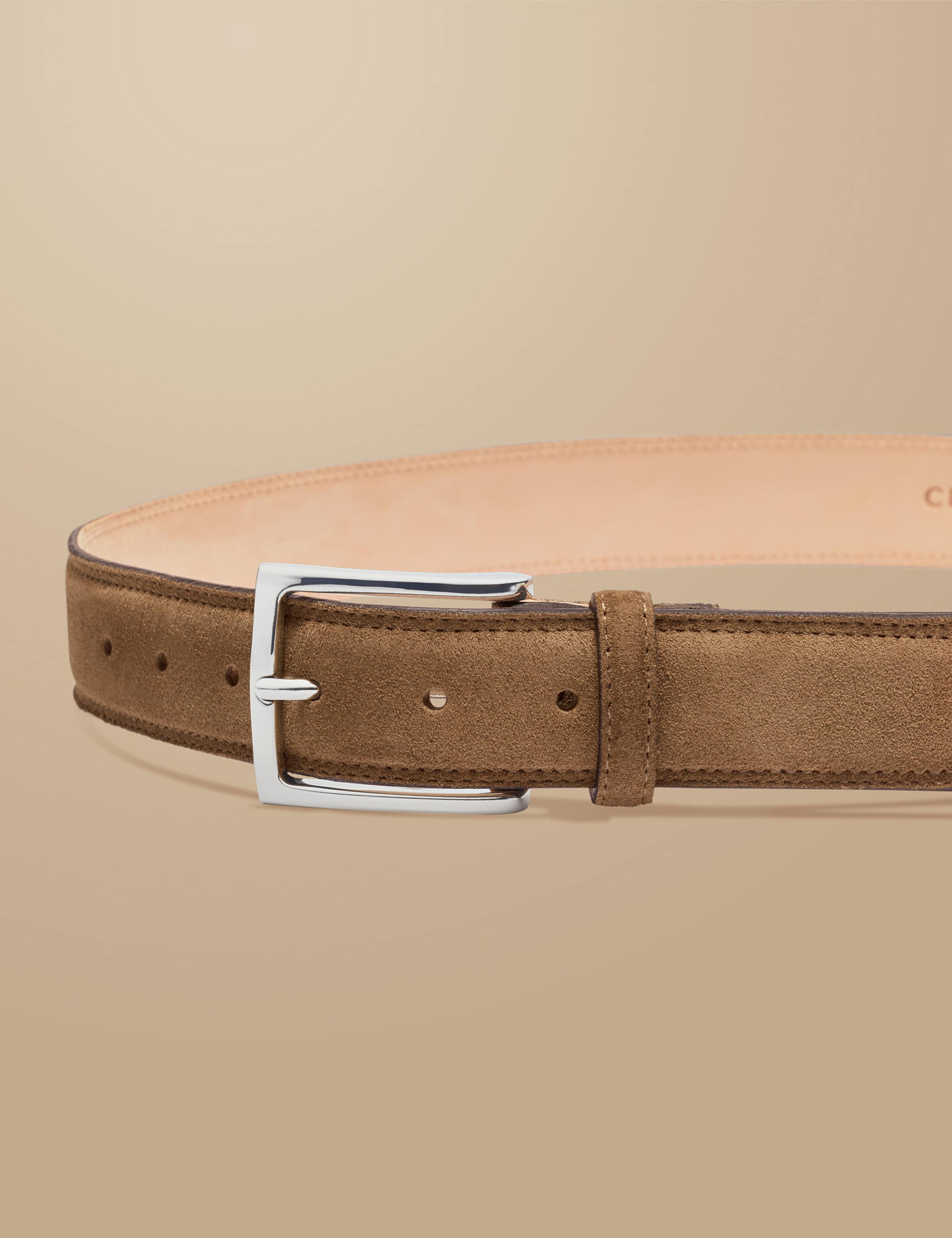 Charles Tyrwhitt suede casual belt - British product