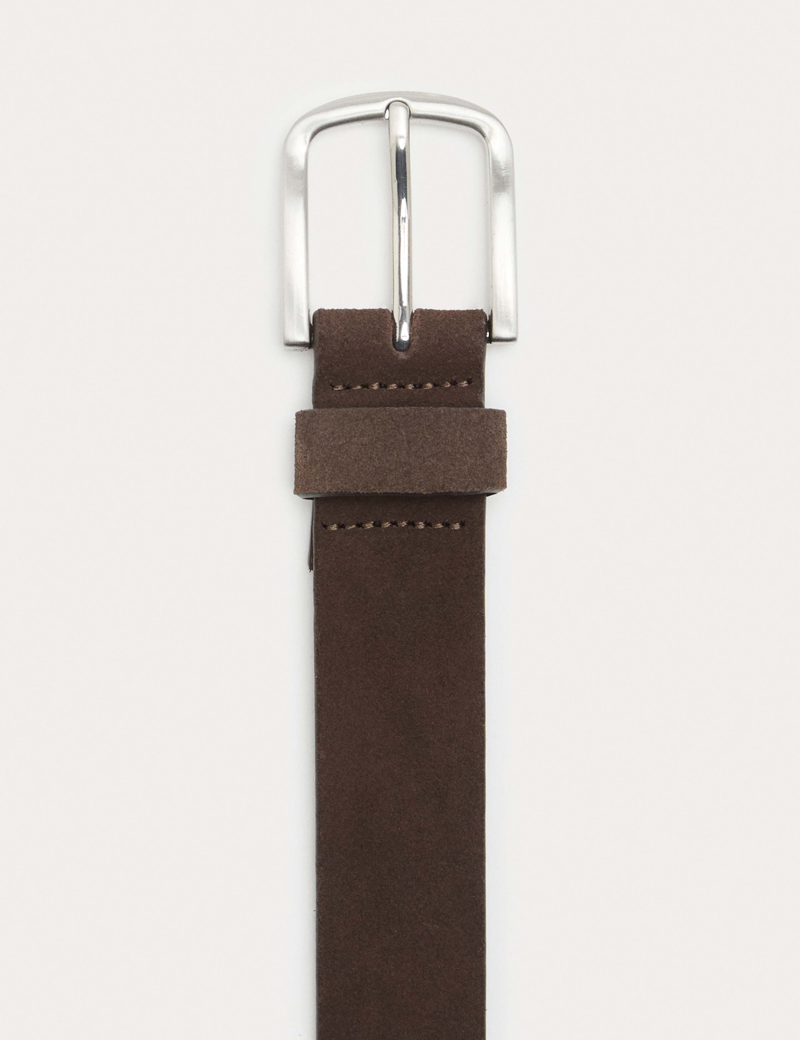 M&S suede casual belt with metal buckle - British product