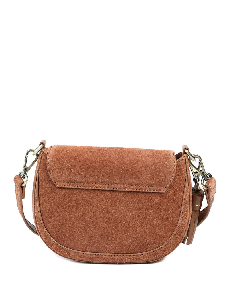 Jones Bootmaker suede cross body bag (British brand)
