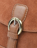 Jones Bootmaker suede cross body bag (British brand)