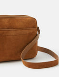 Accessorize suede cross body camera bag - British product