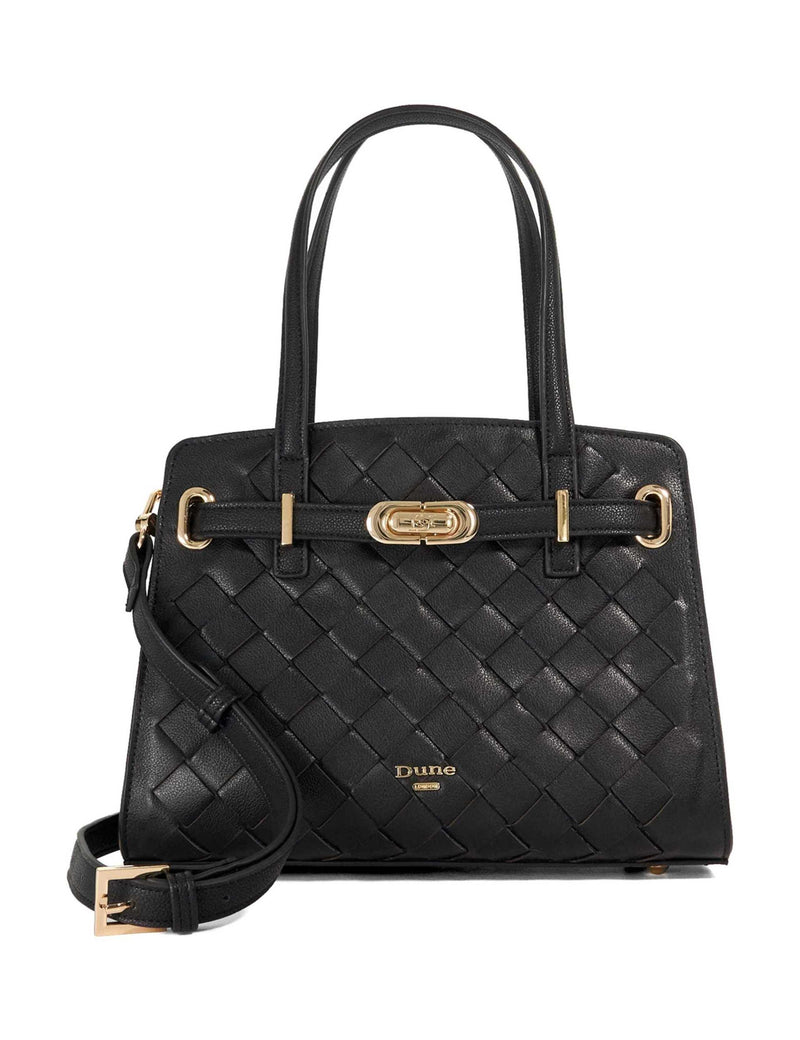 Dune London suede grab bag with cross-body strap (British brand)