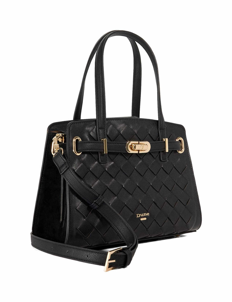 Dune London suede grab bag with cross-body strap (British brand)