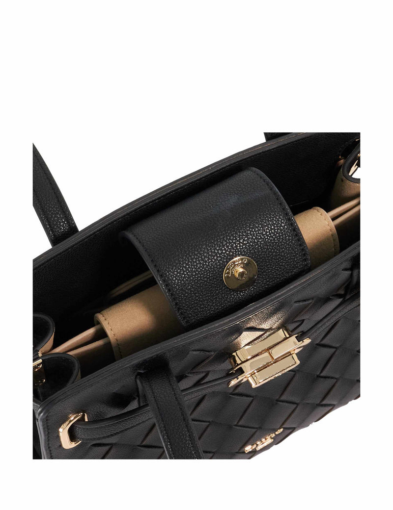 Dune London suede grab bag with cross-body strap (British brand)