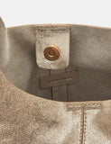 Accessorize suede metallic knotted slouch bag - British product